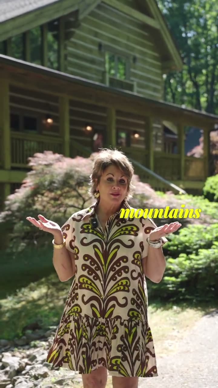 Log cabin listing reel, shot by Ward Creatives